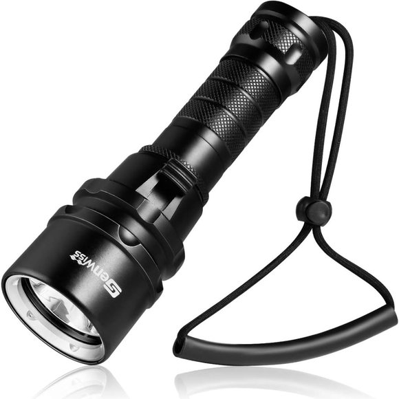 Scuba Diving Flashlight Dive Torch 2000 Lumen Waterproof Dive Light - Picture 1 of 4